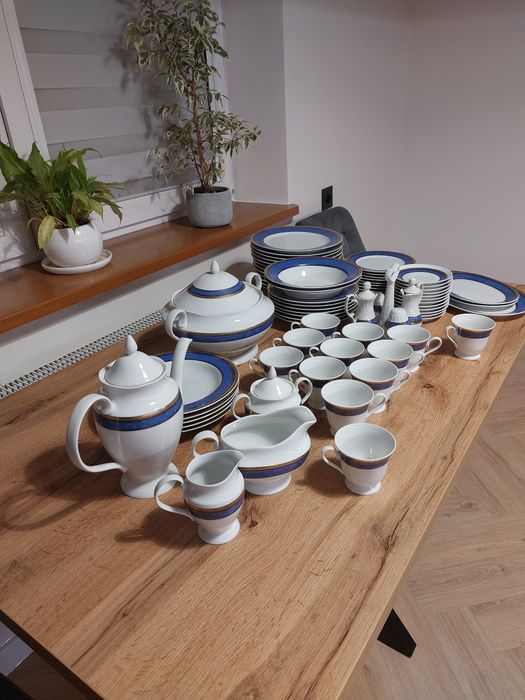 Serwis obiadowy 12 osobowy Chodzież