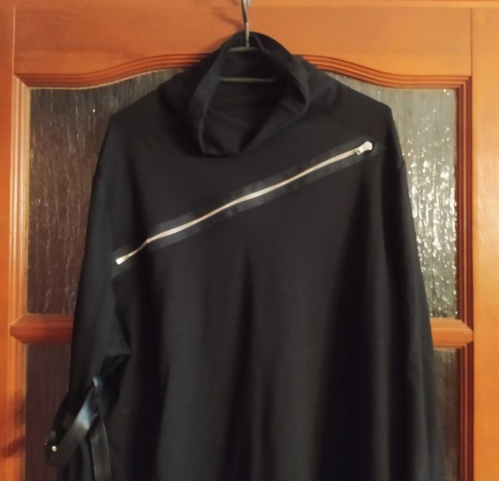 Czarna Bluzka/ Koszulka Wysoki Kołnierz KILLSTAR Long Sleeve Top