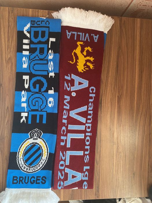 шарф Brugg vs Aston Villa 2025