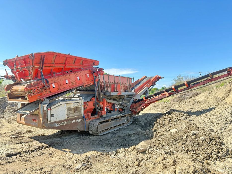 Sandvik QE330 przesiewacz sortownik odgliniacz 3 frakcje, centralne smarowanie 2011  scalper