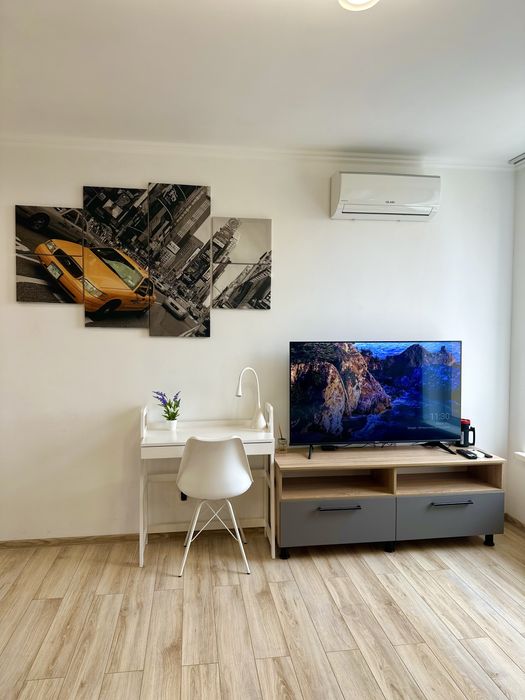 1к квартира студия ЖК Комфорт Таун посуточно