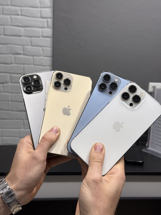 iPhone 13 pro max 128/256gb black, gold, sierra blue, silver