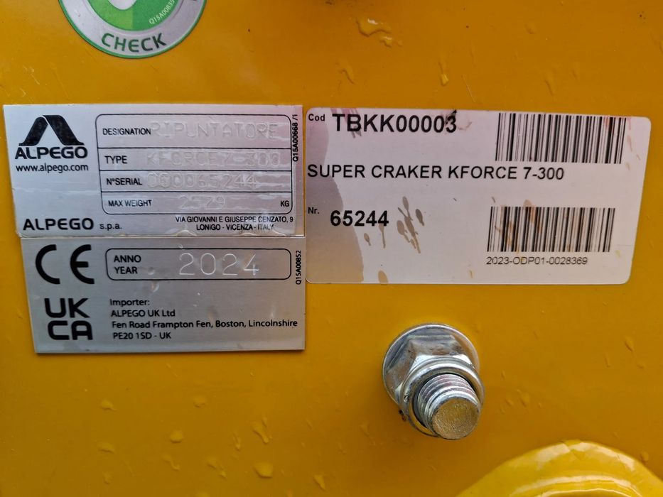 Alpego CRAKER K-FORCE 7-300  Pług dłutowy