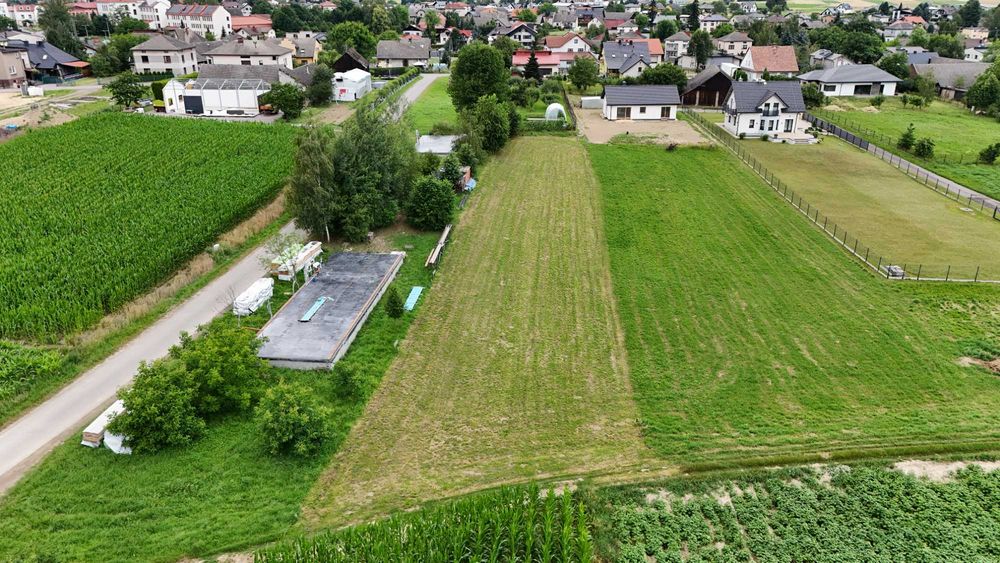 Działka budowlana Wilamowice - idealna pod dom z widokiem na góry