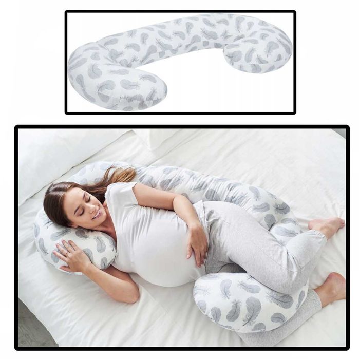 "Poduszka Ciążowa BABYMAM TYP C - 3w1 Wygoda Snu"