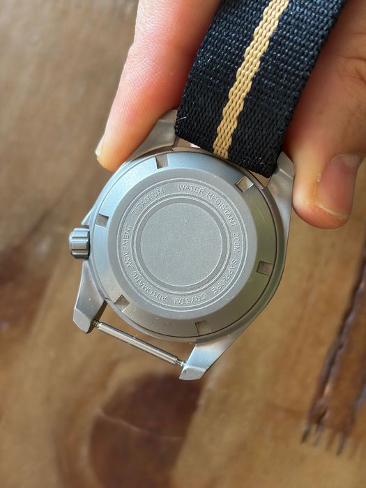 Zegarek Titanium GMT Pilot Seiko NH34 + GRATISY