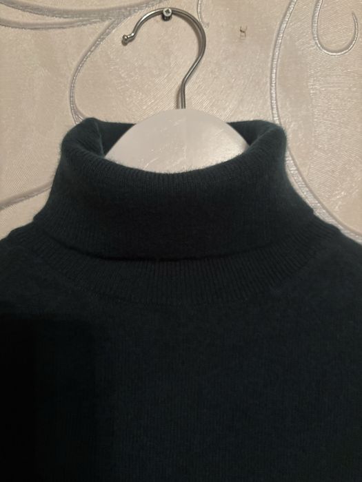 Смарагдовий светр Massimo Dutti вовна кашемір р.XS
