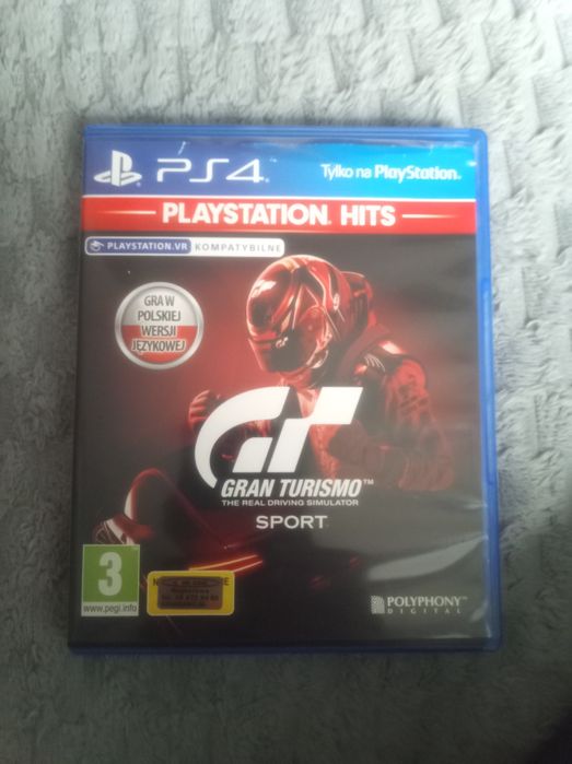 Sprzedam Nową Grę na Ps4 Gran Turismo Sport