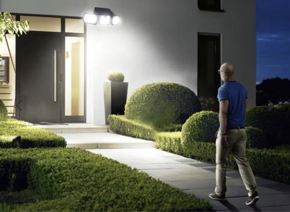 Lampa solarna led mocna potrójna