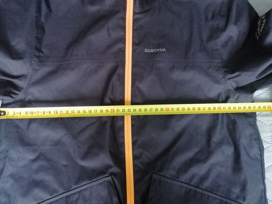 Kurtka z kapturem Quechua Decathlon
