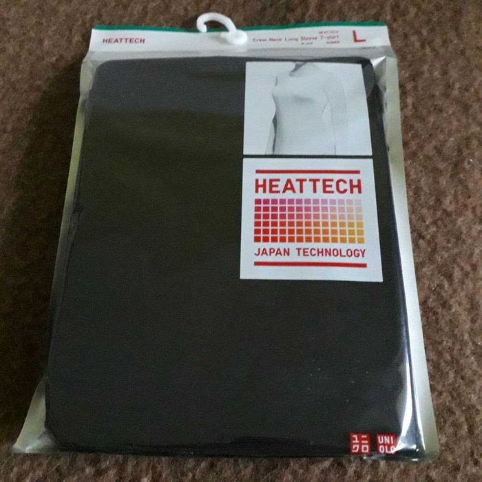 Uniqlo HEATTECH термо кофта реглан лонгслів