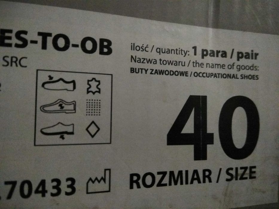 Ботинки р 40 защитные спецобувь зимние не скользящие  REIS-TO-OB