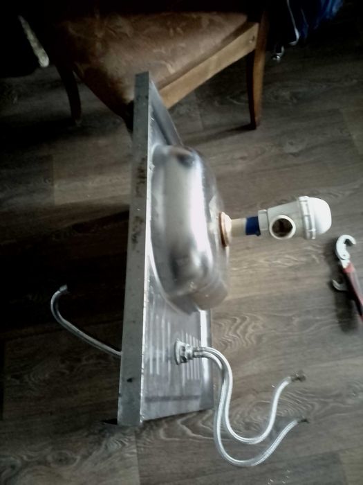 Мойка из нержавеющей стали 60 x 50 см