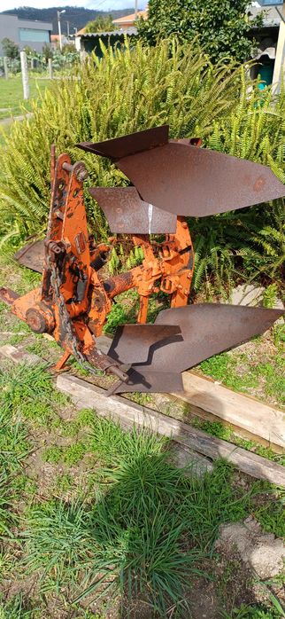 Charrua e pulverizador