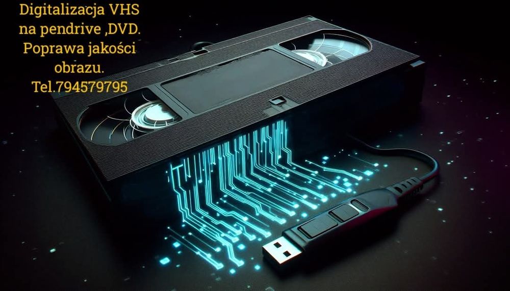 Przegrywanie kaset VHS i innych nośników - Digitalizacja