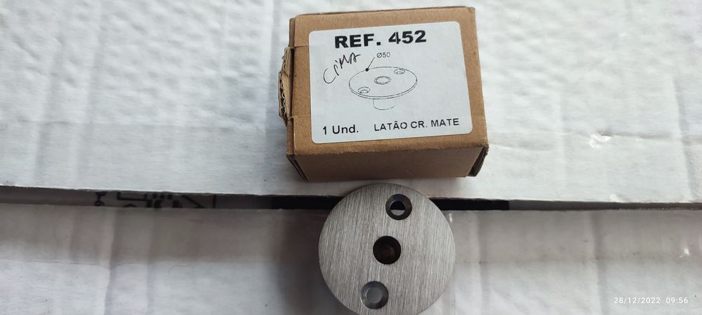 Conjunto para porta de vidro