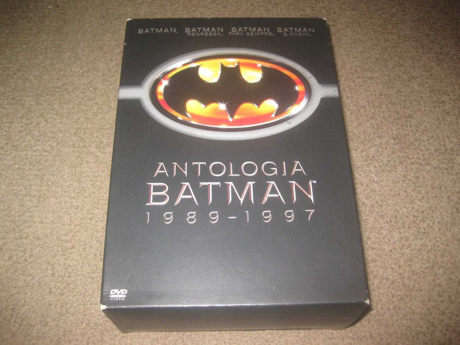 "Antologia Batman 1989/1997"Edição Especial de Colecionador com 2 DVDs