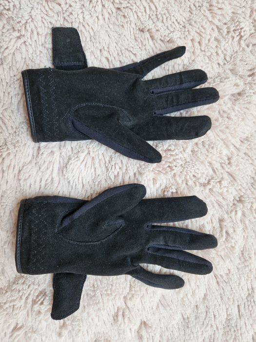 Rękawiczki jeździeckie na konia 10 11 12 lat
