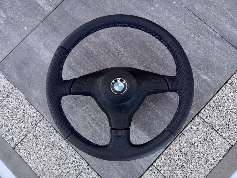 Kierownica sportowa BMW E36 E34 E31 z poduszką powietrzną airbag M3