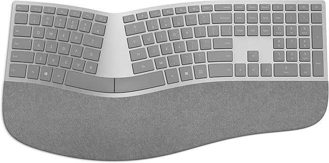 Bezprzewodowa Klawiatura  Microsoft Surface Ergonomic Azerty FR