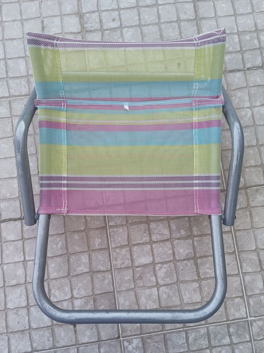 Cadeira de praia dobrável