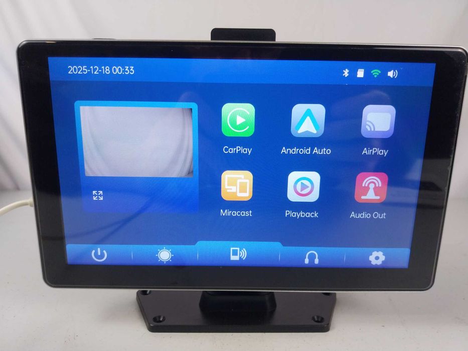 Ekran Samochodowy 9 calowy kamerą samochodową i cofania  nawigacja GPS