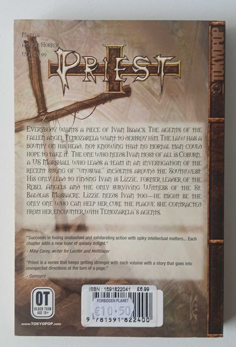 Priest Vol. 8 (2003) | Tokyopop | Inglês | Excelente Estado
