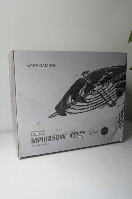 Nowy zasilacz Mars Gaming 850W MPIII850W