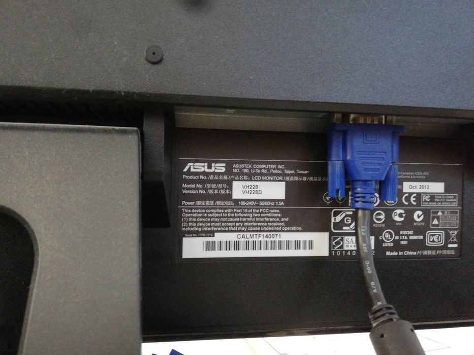 Monitor PC Asus VH228D