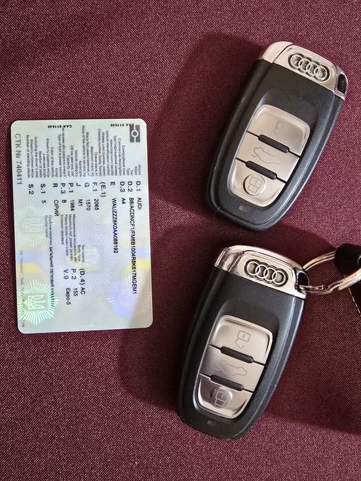 Ауді Audi А4B8 свіжорозмитнена пригнана з Німеччини, вже на обліку