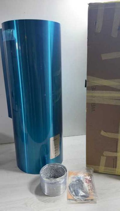 Витяжка циліндрична пристінна срібна Klarstein Barella