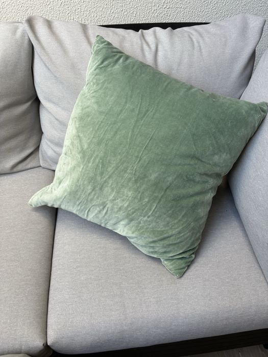 Conjunto de 2 almofadas veludo