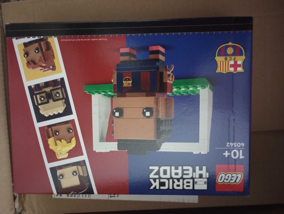 LEGO 40542 BrickHeadz - Portret z klocków - FC Barcelona