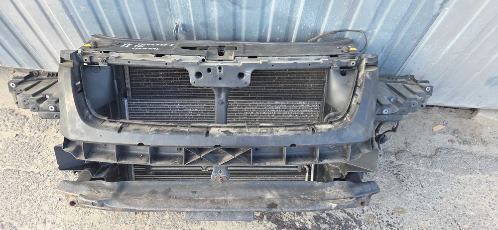 Pas przedni chłodnice wentylator belka Volkswagen Touareg I 7L 2.5 tdi