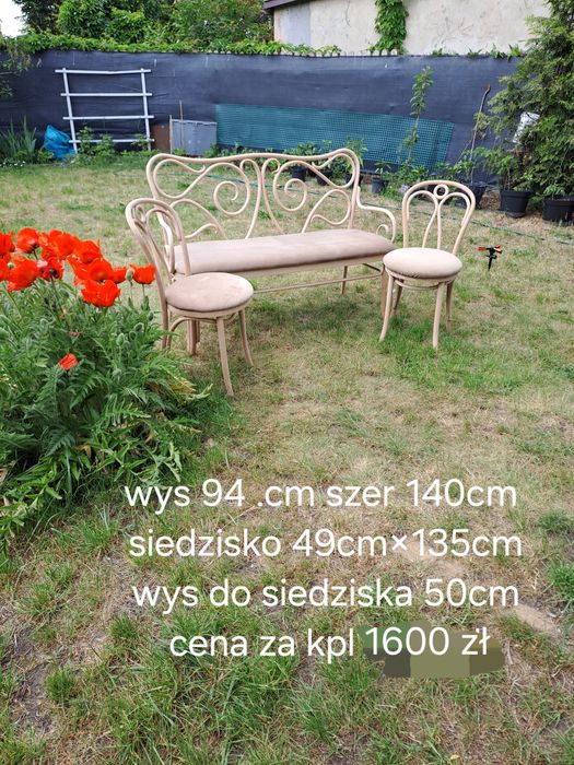 Sofa plus 2 krzesła