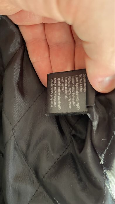 Lederjacke Highway 1, Echt Leder, Grösse XXXL