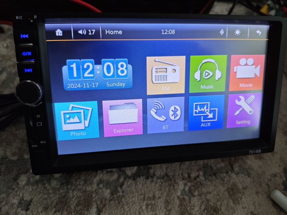 Магнітола 7018 2Din  7 дюймів, Bluetooth + камера