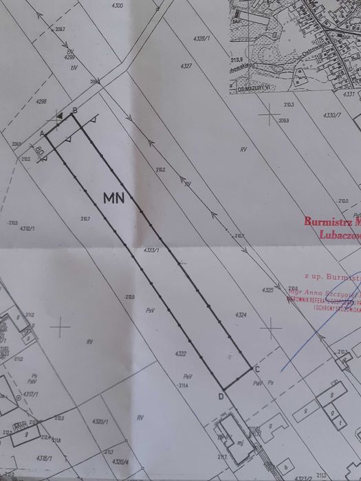 Działka budowlana 2500 m² z Warunkami Zabudowy! Lubaczów,  ul. Chabrowa