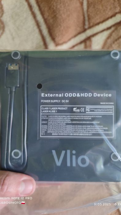 Zewnętrzny napęd CD/DVD