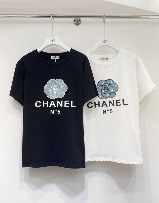 CHANEL Koszulka z krótkim rękawem, bluza (61)