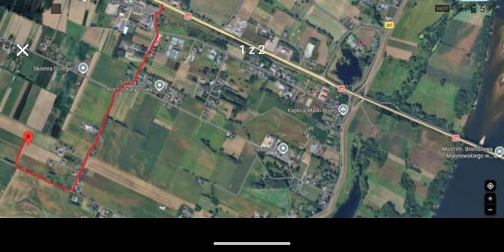 Działki Budowlane 1200 m² ,  Michale k/Grudziądza - Widok 2