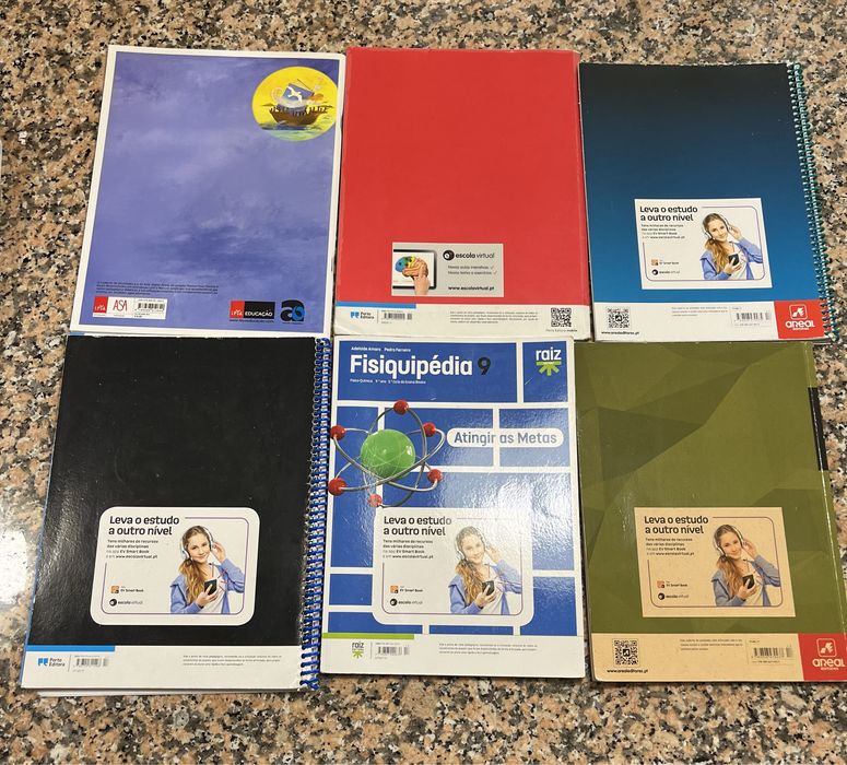 Cadernos de atividades 6 e 9 anos
