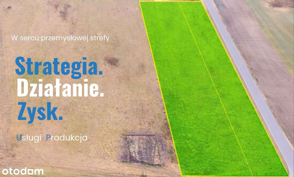 Usługi - Produkcja - w sercu przemysłowej strefy.