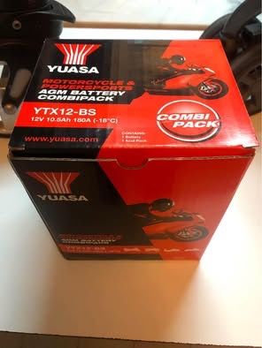 Bateria yuasa para mota