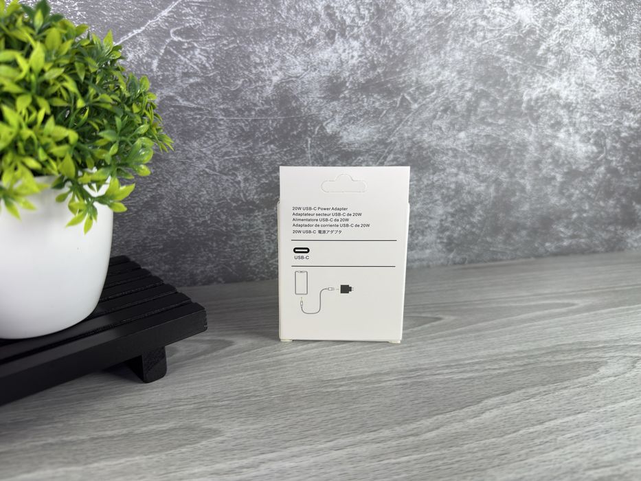 Блок живлення Apple USB-C  20W/Адаптер для айфона швидка зарядки 20Вт