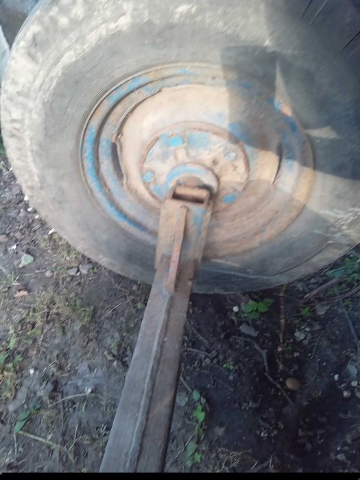 Ось (балка) з колесами 6.50-16 в зборі під причіп або мінітракторка