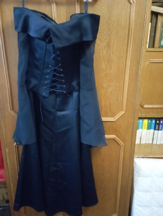 Нарядное платье размер 48 синего цвета