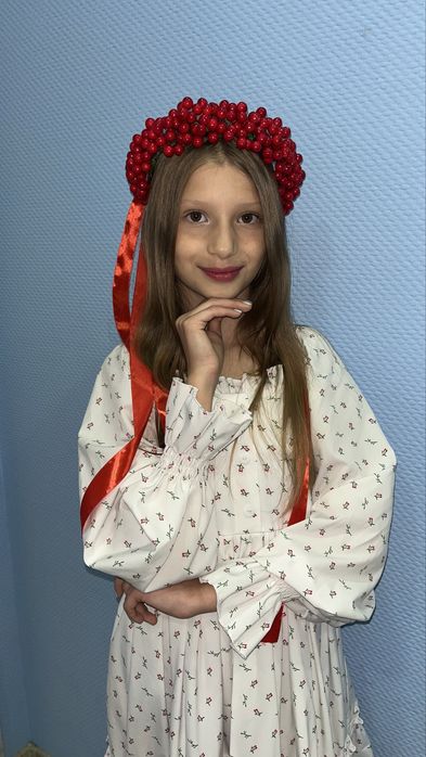 Віночок з калини на голову