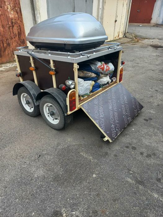 Прицеп для смарта квадроциклы мотоциклы мотоблок длина 1,10 м Ширина 1