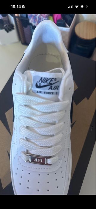 sapatilhas air force brancas e pretas